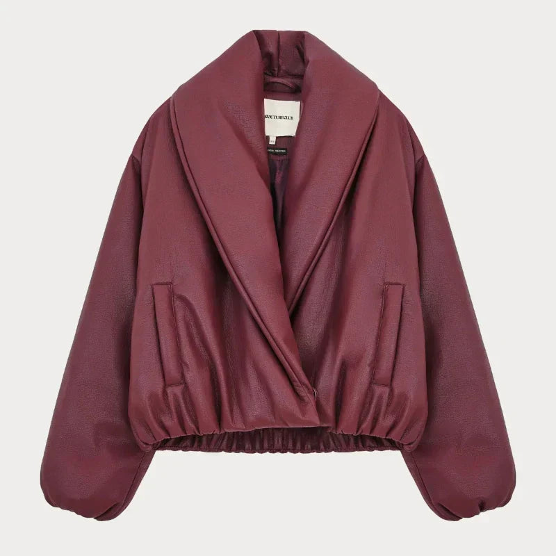 The VelvetRidge Wrap Puffer