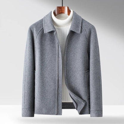 Men’s Wool-Blend Zip-Up Jacket